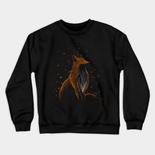 winter fox Crewneck Sweatshirt